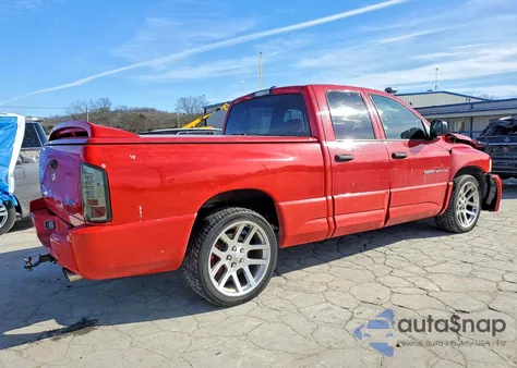 2005 Dodge Ram Srt10 из США, поврежденный, VIN 3D7HA18H85G863962